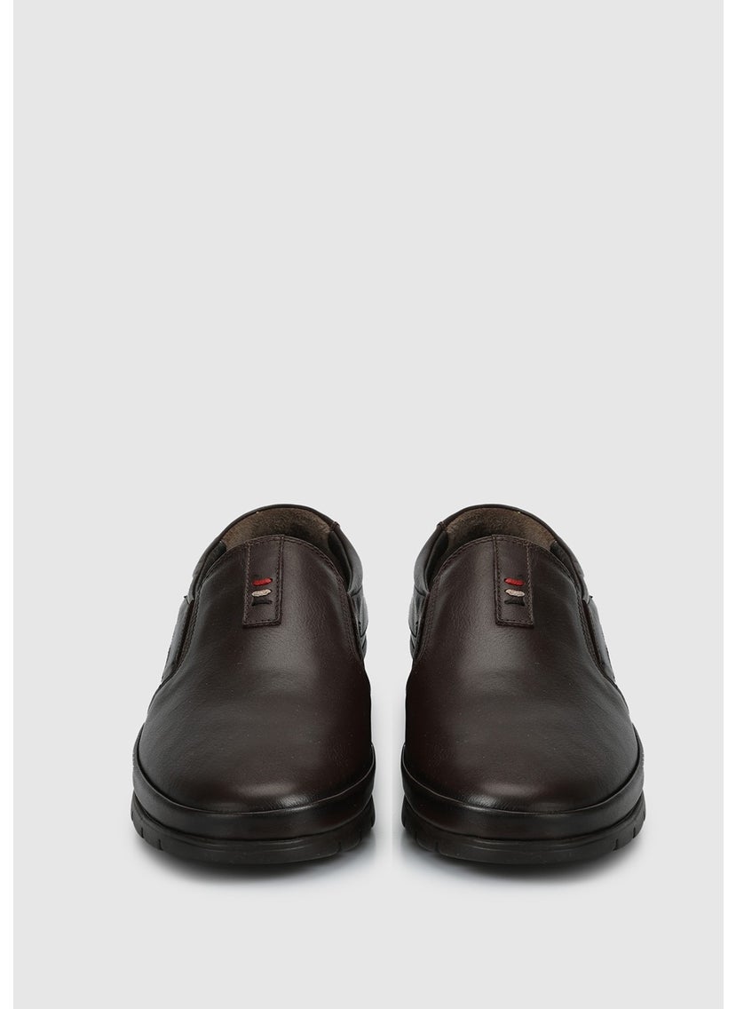 Brown Leather Men's Shoes