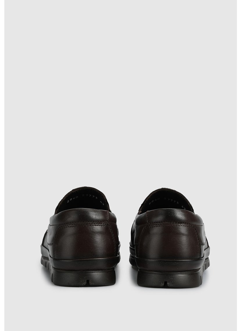 Brown Leather Men's Shoes
