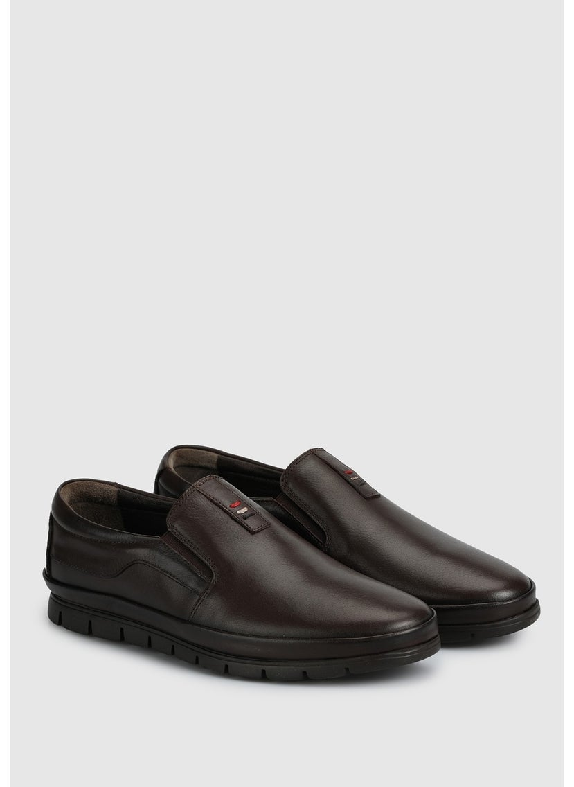 Brown Leather Men's Shoes