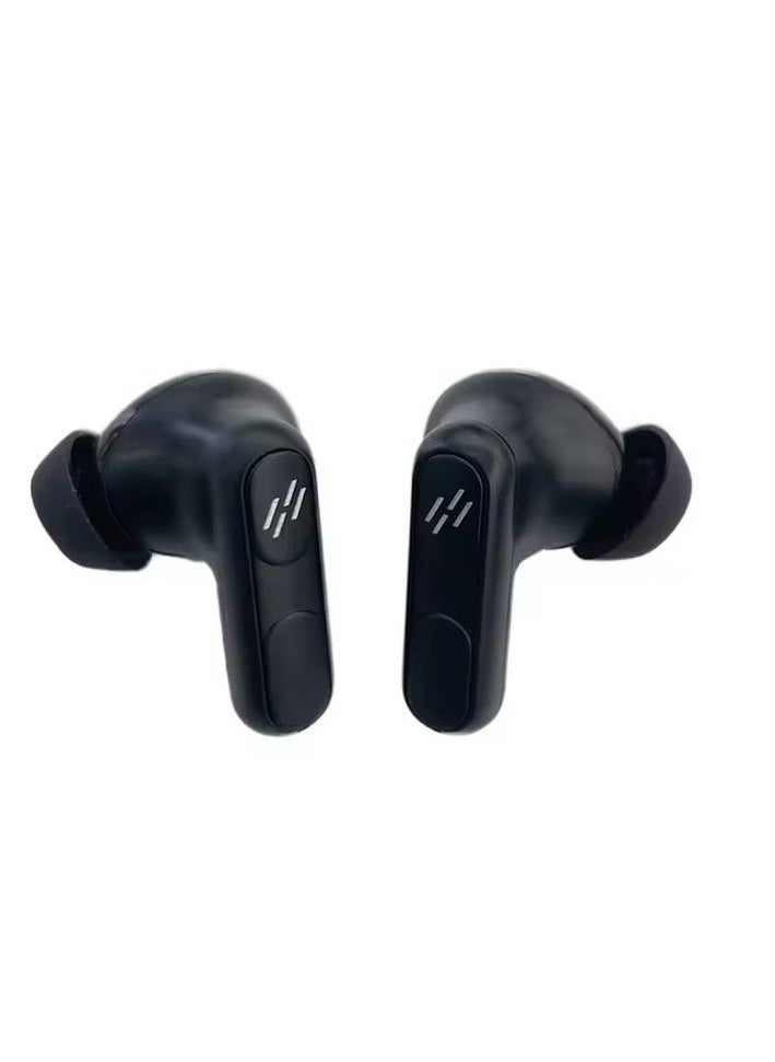 Heatz HB1 Wireless Earbuds, HiFi Stereo Sound, 18 Hours Playtime, Bluetooth 5.3, Touch Control, ENC, Lightweight Earbuds, Bluetooth Headset, All Day Wear, Black