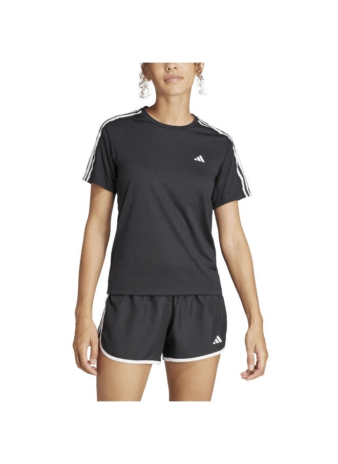 Adidas Otr E 3S Tee Black Running T-Shirts For Women 2Xs