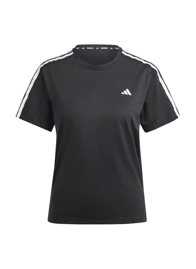 Adidas Otr E 3S Tee Black Running T-Shirts For Women 2Xs
