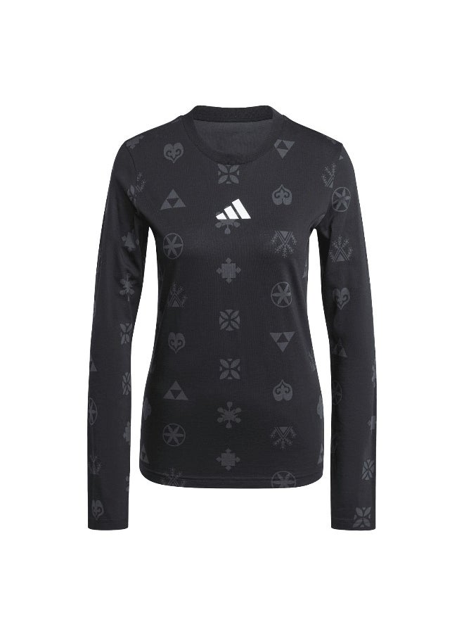 Adidas W Ksa Tee Black Training T-Shirts For Women Xs