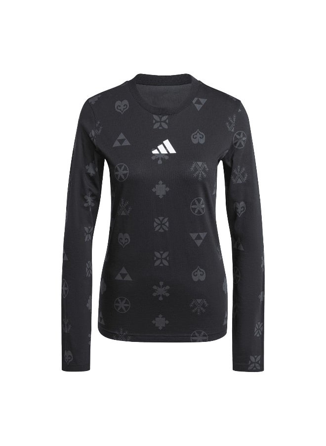 Adidas W Ksa Tee Black Training T-Shirts For Women Xs