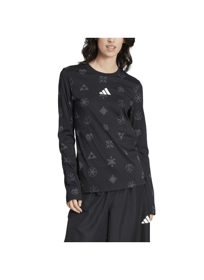 Adidas W Ksa Tee Black Training T-Shirts For Women Xs