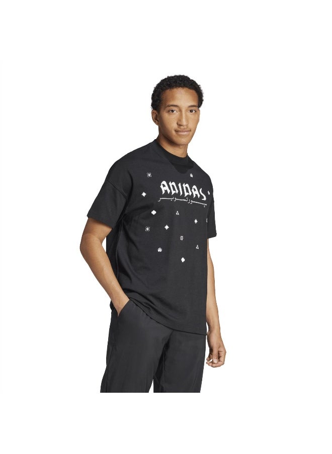 Adidas U Ksa Tee Black Training T-Shirts For Unisex Xs