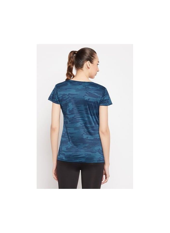 Crew Neck Printed T-Shirt