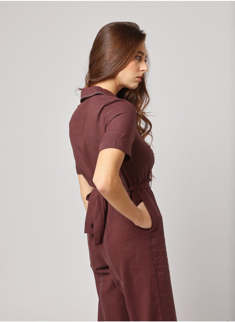 Ashita Fernandes Noor – Effortless Utility with a Touch of Elegance-Jumpsuit