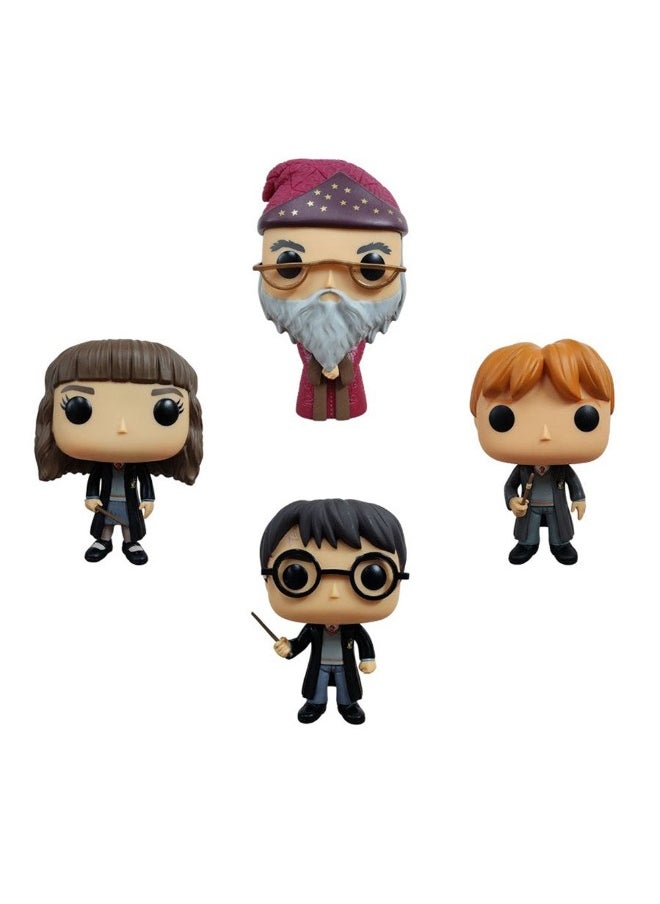 Pop! Harry Potter: Harry Potter 4pk (Exc)