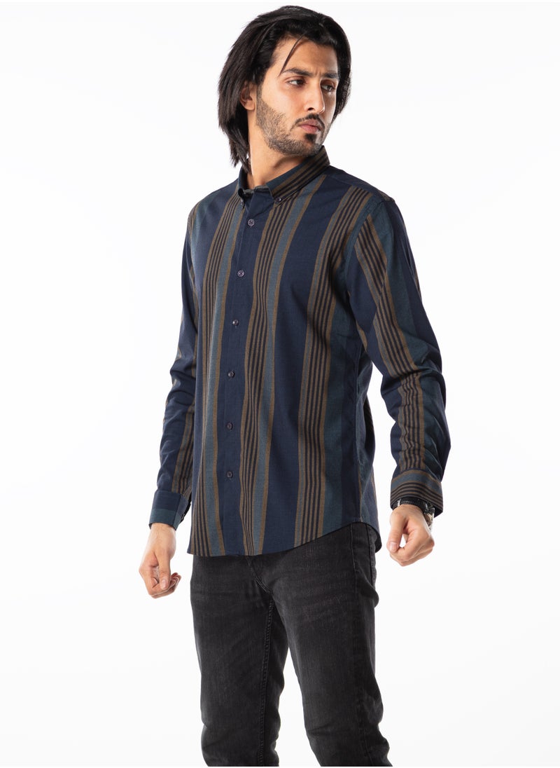 Men’s Formal Shirt | Long Sleeve Slim Fit Business Shirt
