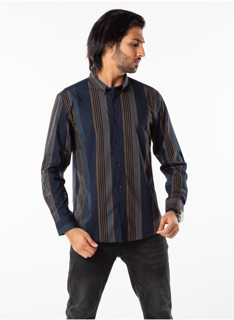 Men’s Formal Shirt | Long Sleeve Slim Fit Business Shirt