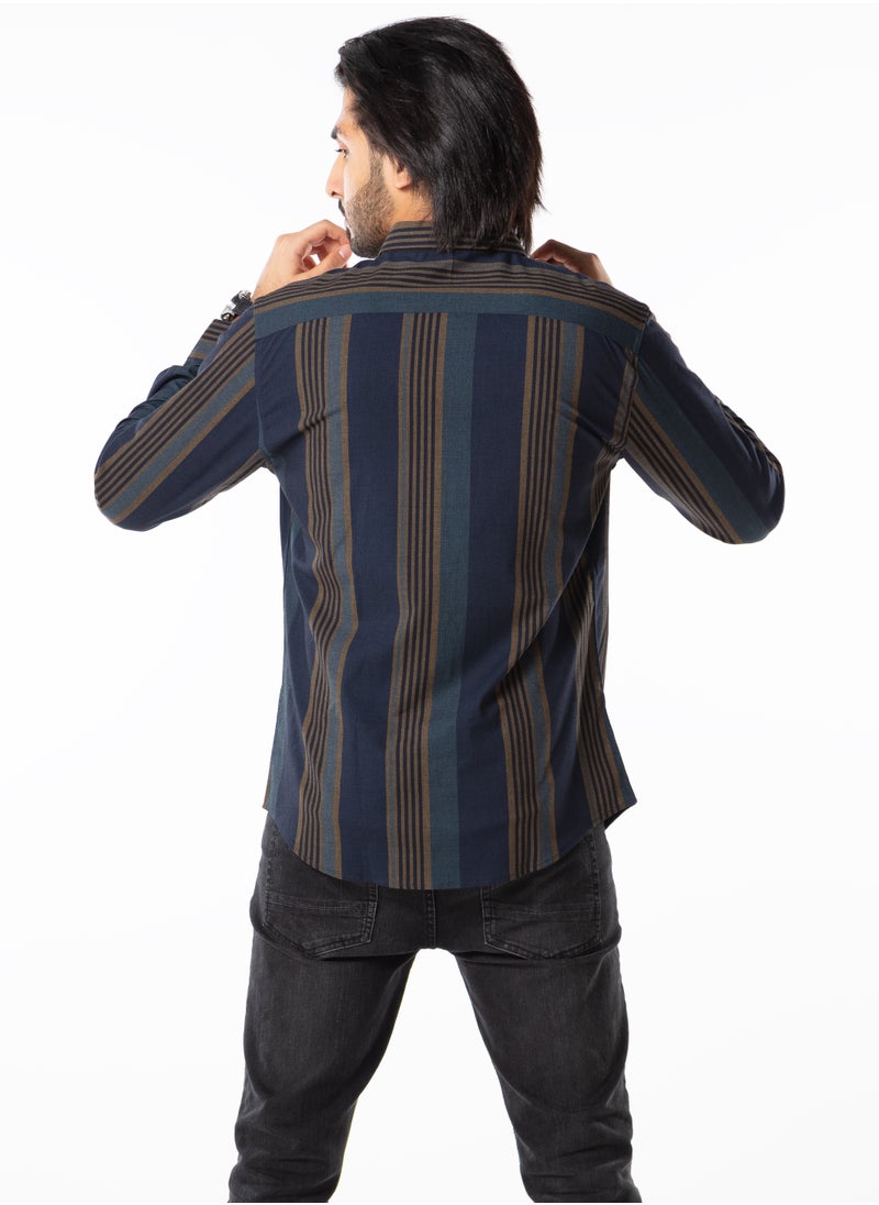 Men’s Formal Shirt | Long Sleeve Slim Fit Business Shirt