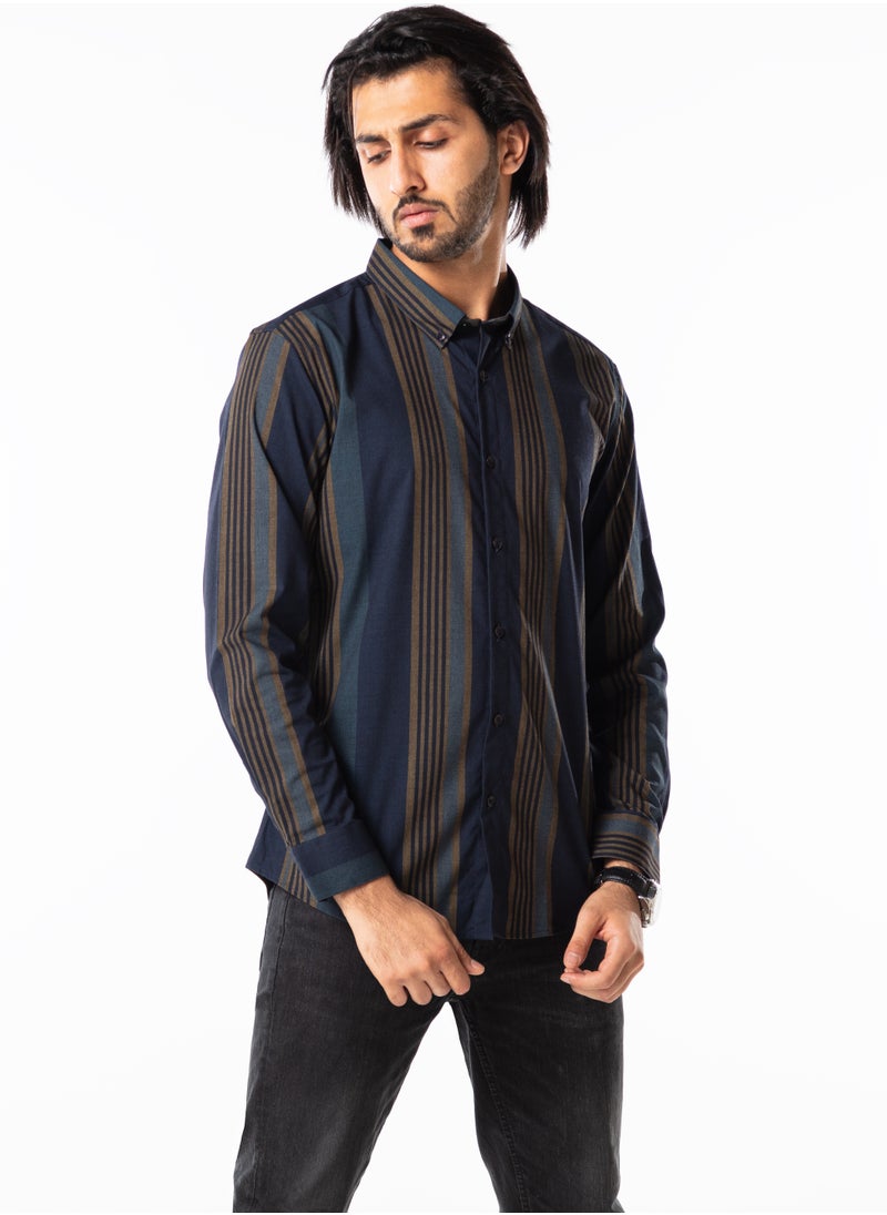 Men’s Formal Shirt | Long Sleeve Slim Fit Business Shirt