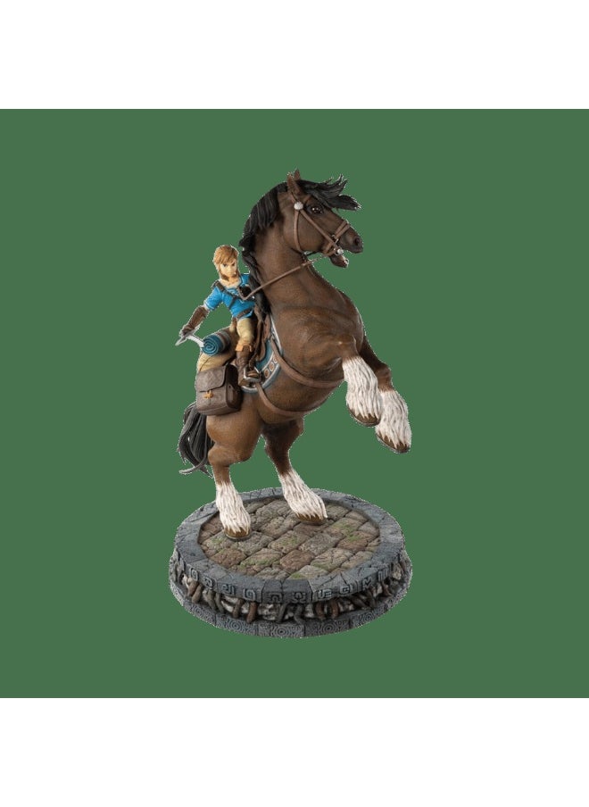 THE LEGEND OF ZELDA: BREATH OF THE WILD - LINK ON HORSEBACK (STANDARD) STATUE BY FIRST 4 FIGURES