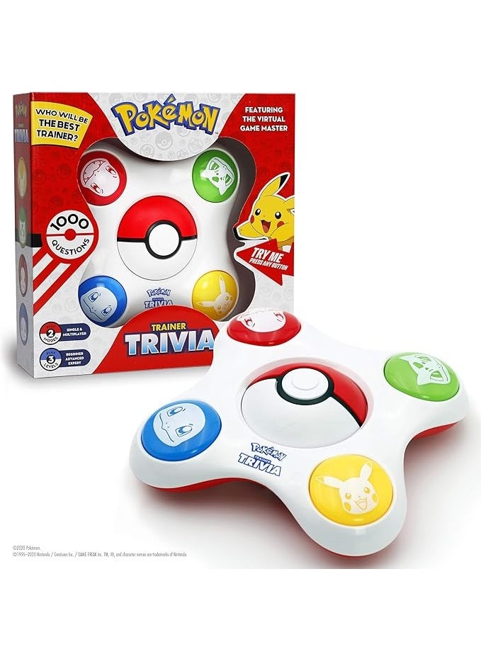 Pokémon Trainer Trivia Game with 1000 Questions, Multiplayer & Single Player Modes, 3 Skill Levels