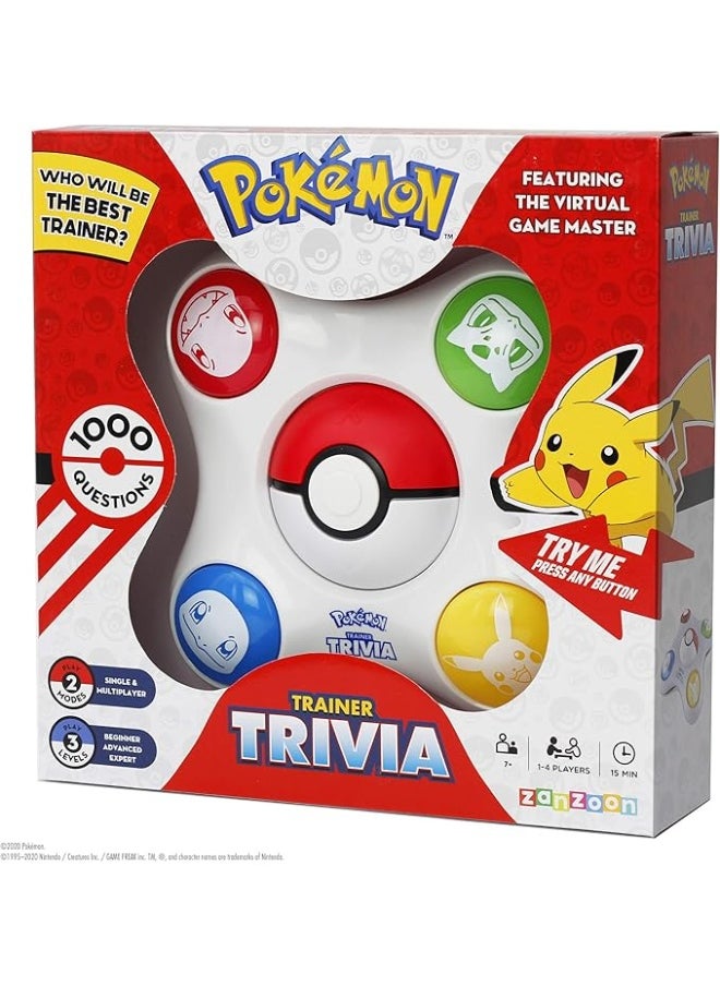 Pokémon Trainer Trivia Game with 1000 Questions, Multiplayer & Single Player Modes, 3 Skill Levels