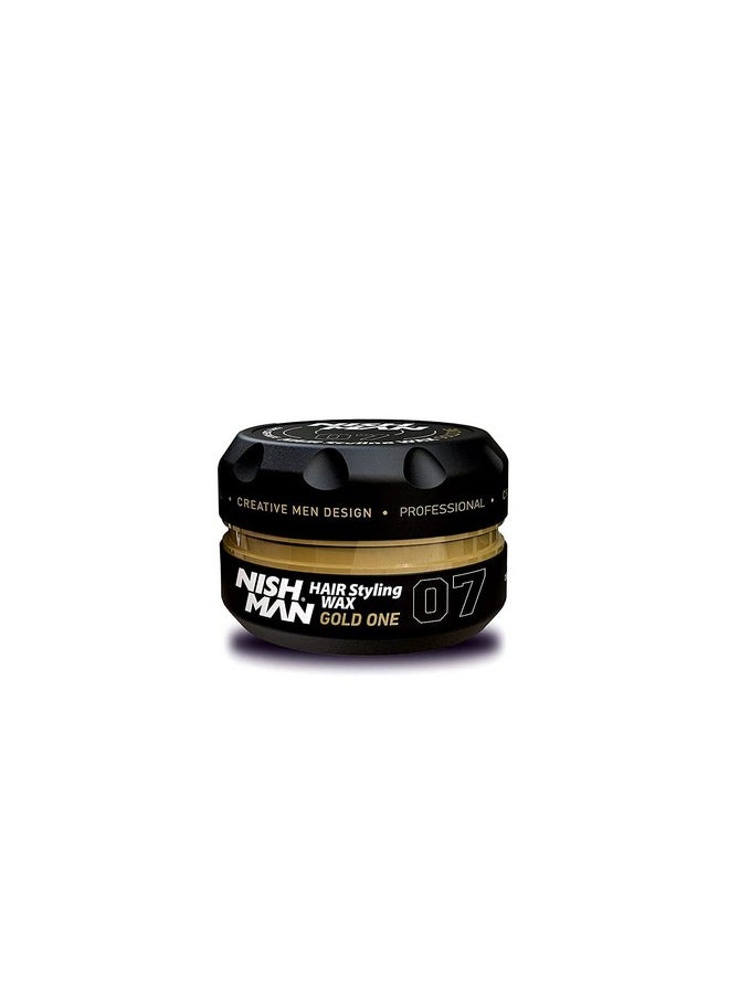 Nishman Hair Styling Wax Gold One 07 150 ml