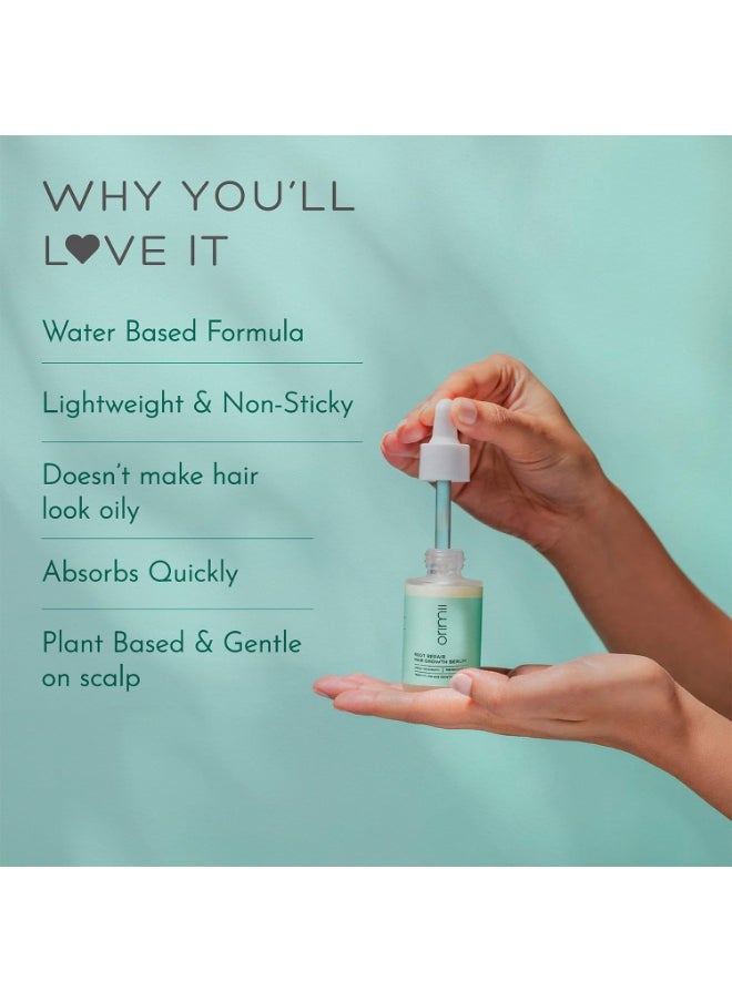 Root Repair Hair Growth Serum with Redensyl | Promotes Hair Growth, Prevents Breakage | Lightweight, Non-Sticky & Non-Greasy | Pregnancy Safe & Loved by Moms – 30ml