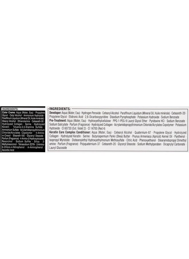 Schwarzkopf Keratin Color Anti-Age Hair Color Cream, 4.7 Bordeaux Red (Packaging May Vary)
