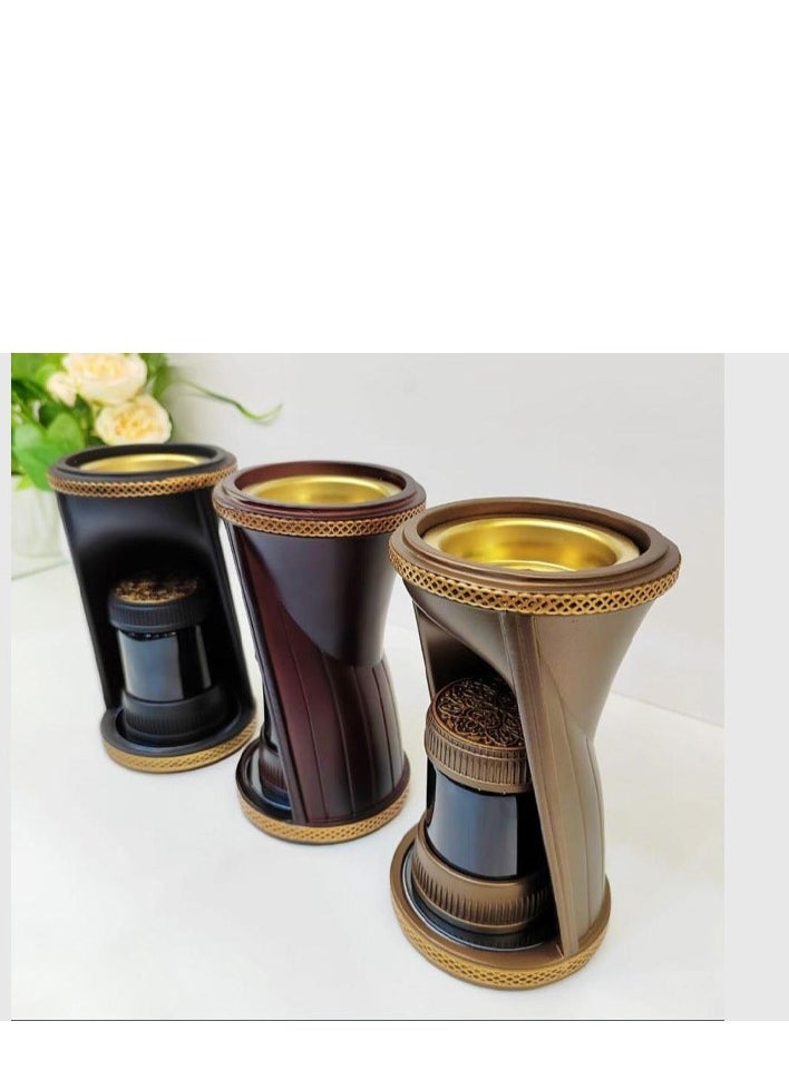 Charcoal Incense Bakhoor Burner Set 3pcs Oud Frankincense Resin Incense Burner
