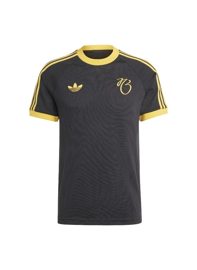 Adidas Jb 3S Tee Black Football T-Shirts For Men Xs