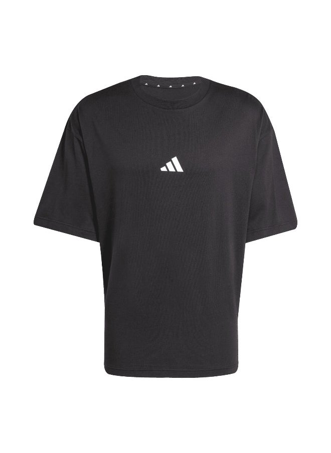 Adidas M Fi Sl T Black Training T-Shirts For Men Xs