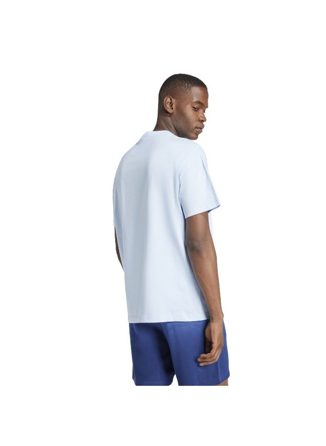 Adidas M A Szn T Blue Training T-Shirts For Men Xs