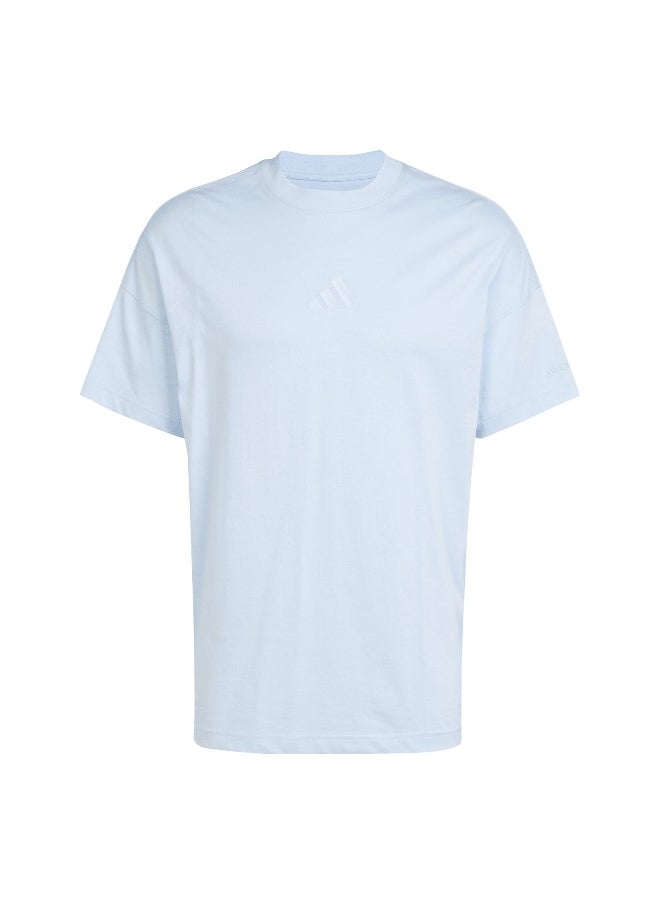 Adidas M A Szn T Blue Training T-Shirts For Men Xs