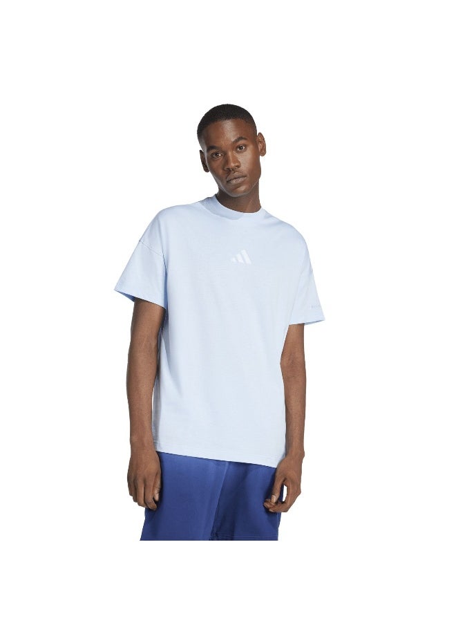 Adidas M A Szn T Blue Training T-Shirts For Men Xs