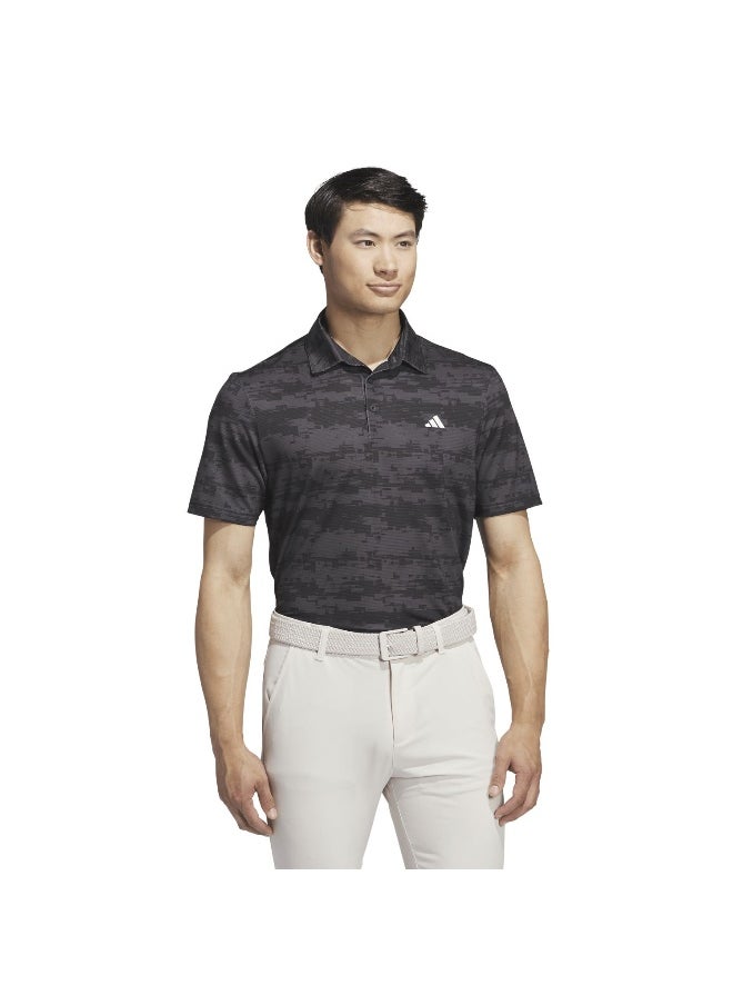 Adidas Ult365 H.Rdy P Grey Golf Polo Shirts For Men S