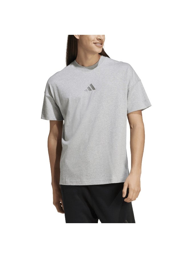 Adidas M A Szn T Grey Training T-Shirts For Men Xs