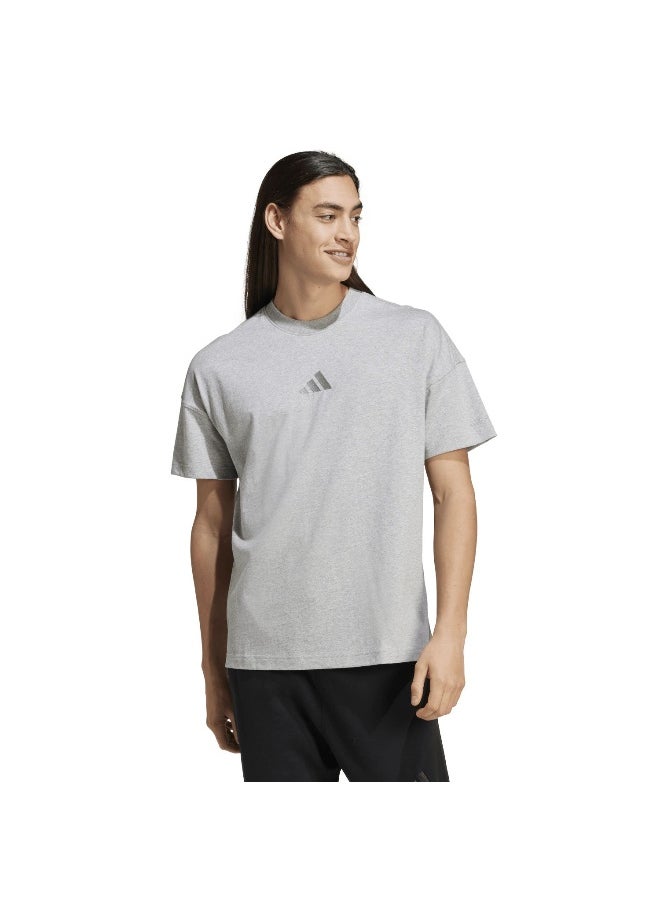 Adidas M A Szn T Grey Training T-Shirts For Men Xs