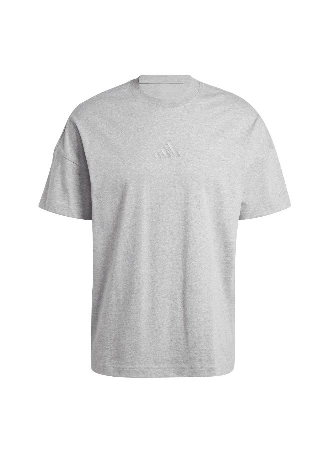 Adidas M A Szn T Grey Training T-Shirts For Men Xs
