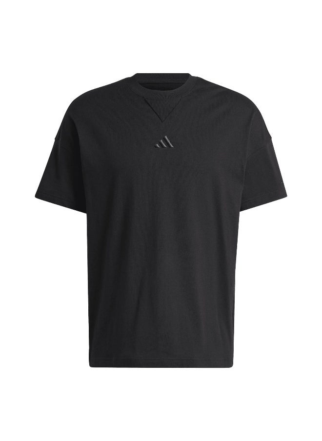 Adidas M A Szn T Black Training T-Shirts For Men Xs