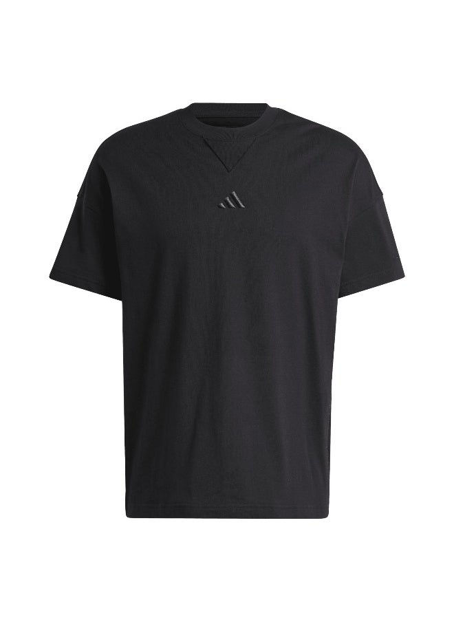 Adidas M A Szn T Black Training T-Shirts For Men Xs