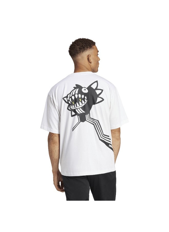 Adidas Fortnite Fi T White Training T-Shirts For Men Xs