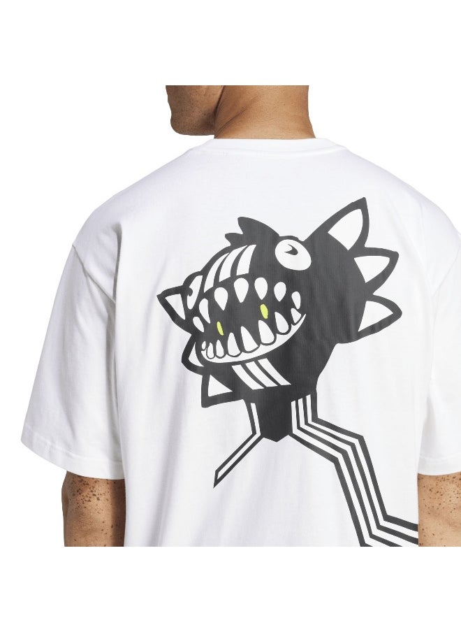 Adidas Fortnite Fi T White Training T-Shirts For Men Xs