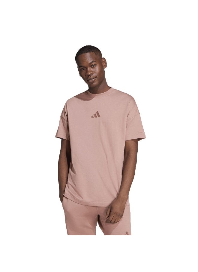 Adidas M A Szn T Pink Training T-Shirts For Men Xs