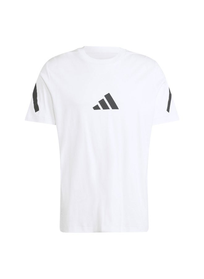 Adidas M Z.N.E. Tee White Training T-Shirts For Men Xs