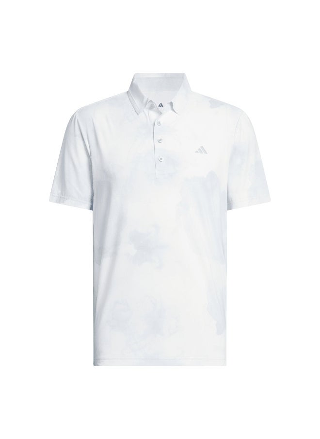 adidas ultimate365 tour printed cool feeling left chest men polo t-shirt