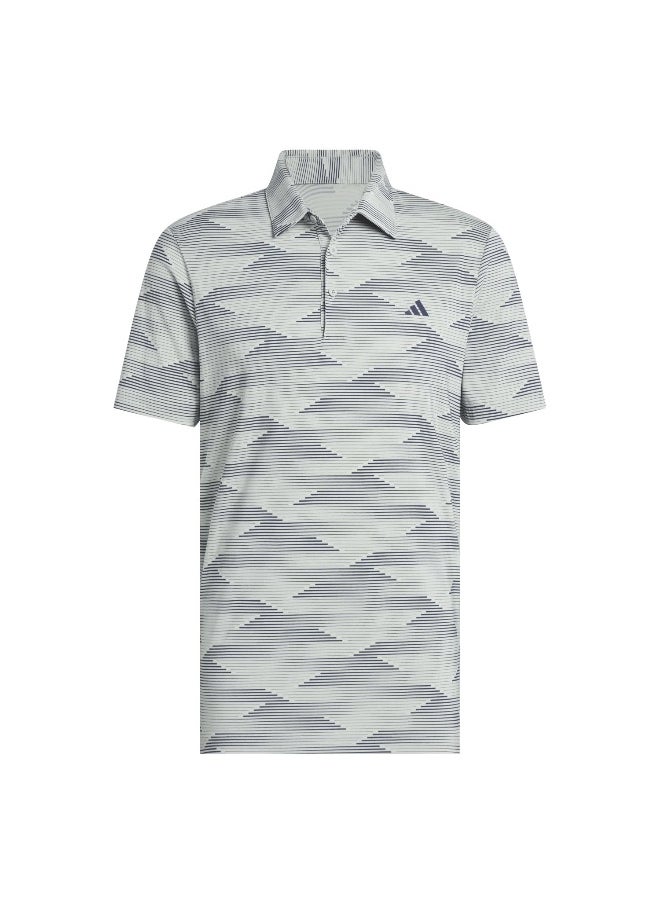 adidas ultimate365 speed stripe men polo t-shirt