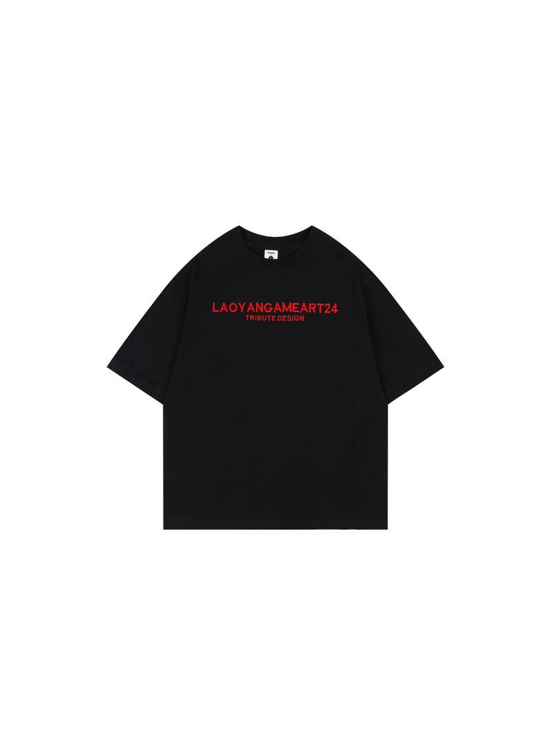 Heavyweight Cotton Tee Youth Casual Loose White