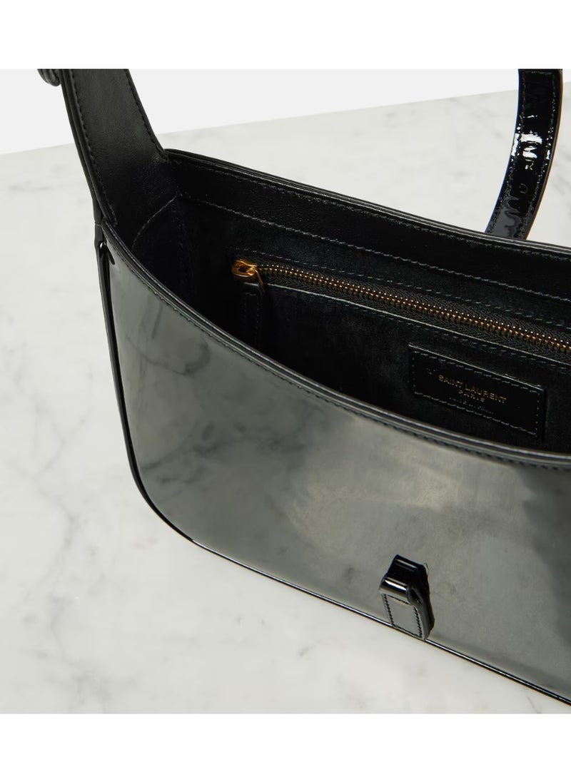 Saint Laurent Le 5 à 7 Leather Shoulder Bag, Women's Hand Bag, Women's Travel Bag