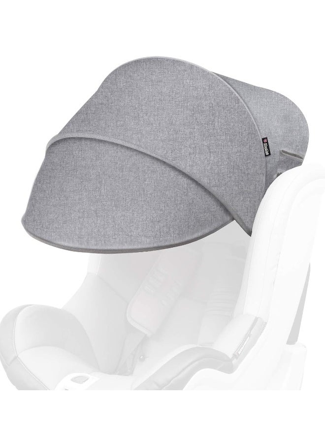 Manito Sun Shade Extender/Auxiliary Canopy for Car Seat