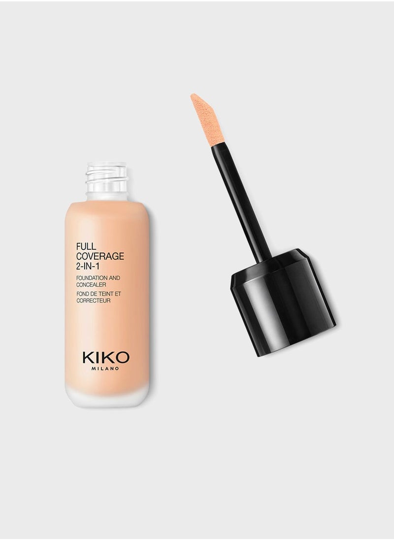 Full Coverage 2-In-1 Foundation & Concealer - Neutral 35