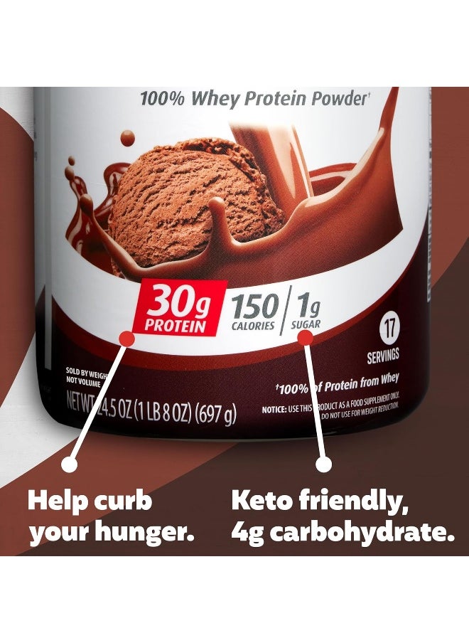 Whey Powder Chocolate 24.5 Oz