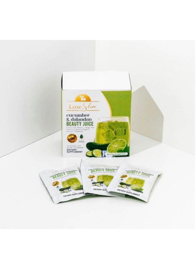 Cucumber & Dalandan Beauty Juice