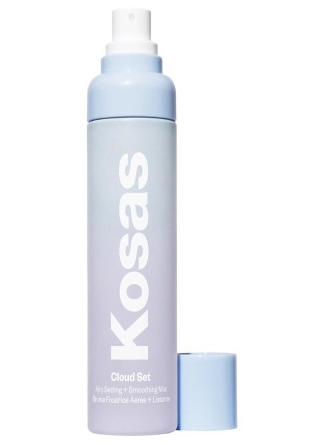 Kosas Cloud Set Light Fixing & Smoothing Mist 95ml – Weightless Makeup Setting Spray for a Soft-Focus Finish
