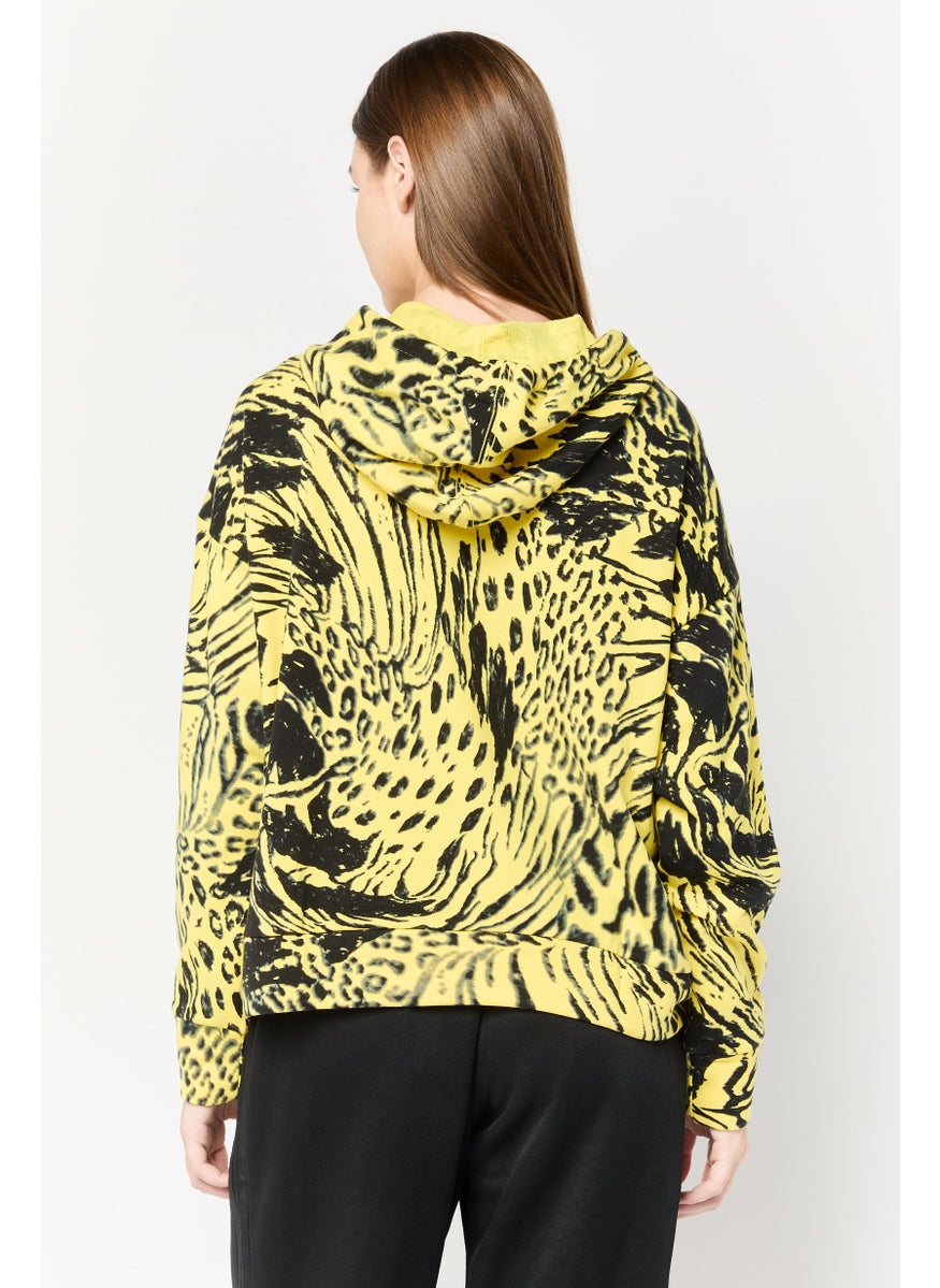 Women Sportswear Fit Long Sleeve Outdoor Sweatshirt, Multicolor