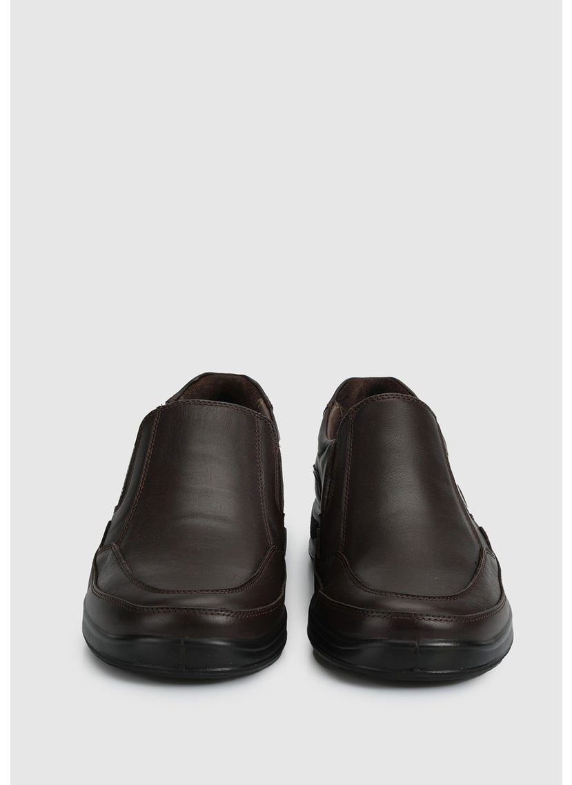 Brown Leather Men's Shoes
